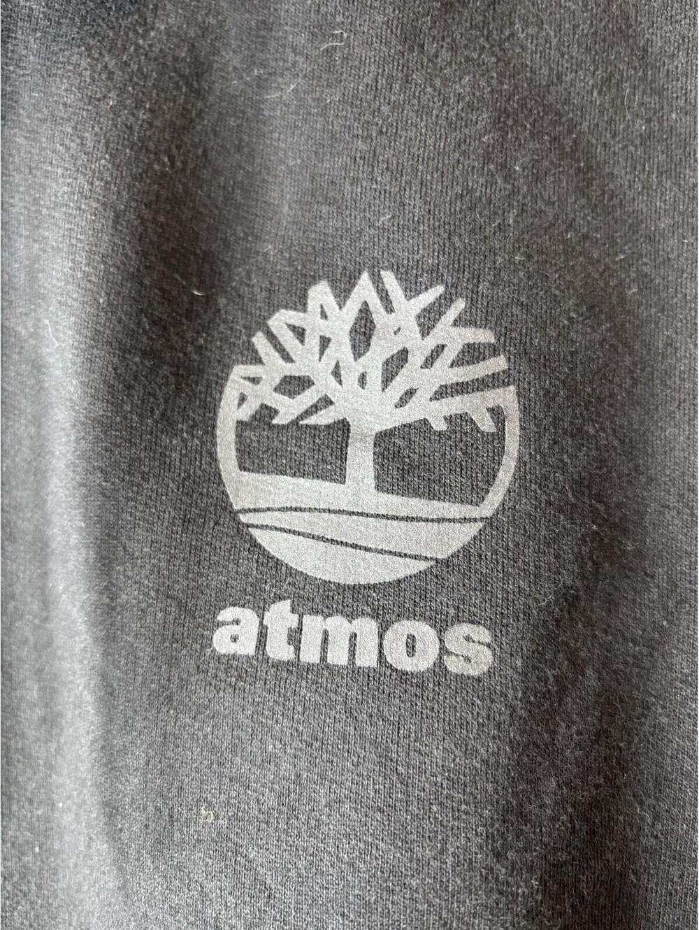 Timberland x Atmos Scarf Collab Hoodie Men’s Small Rare - Picture 5 of 15